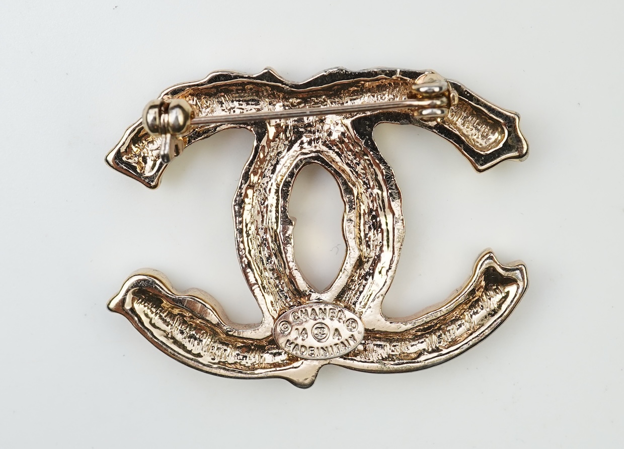 Chanel, a 'Coco Mark' brooch